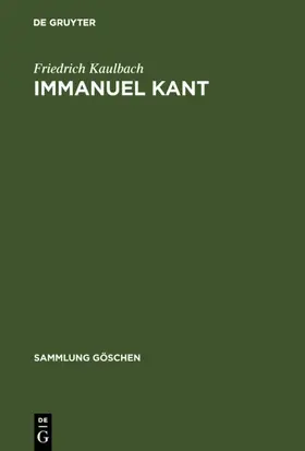 Kaulbach |  Immanuel Kant | eBook | Sack Fachmedien