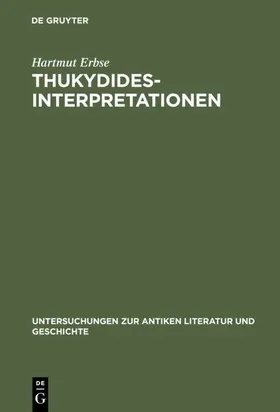 Erbse | Thukydides-Interpretationen | E-Book | www.sack.de