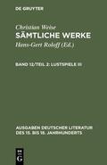 Roloff / Weise |  Sämtliche Werke. Band 12/Teil 2 | eBook | Sack Fachmedien