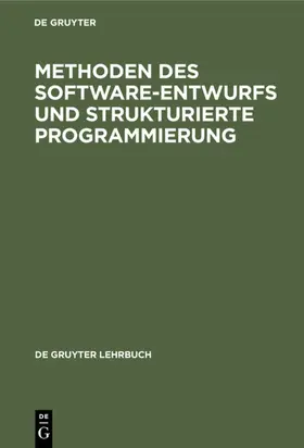 Methoden des Software-Entwurfs und Strukturierte Programmierung | E-Book | www.sack.de