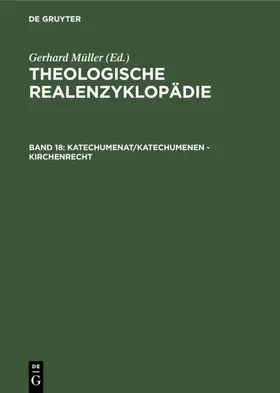 Müller |  Katechumenat/Katechumenen - Kirchenrecht | eBook | Sack Fachmedien
