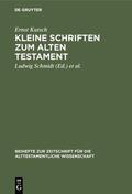 Kutsch / Schmidt / Eberlein |  Kleine Schriften zum Alten Testament | eBook | Sack Fachmedien