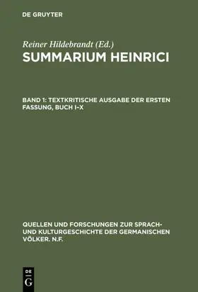 Hildebrandt | Textkritische Ausgabe der ersten Fassung, Buch I–X | E-Book | sack.de