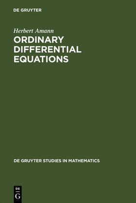 Amann |  Ordinary Differential Equations | eBook | Sack Fachmedien