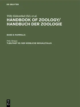 Strauss |  Der weibliche Sexualzyklus | eBook | Sack Fachmedien