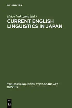 Nakajima |  Current English Linguistics in Japan | eBook | Sack Fachmedien
