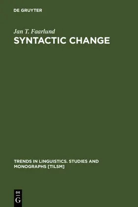 Faarlund | Syntactic Change | E-Book | sack.de