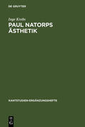 Krebs |  Paul Natorps Ästhetik | eBook | Sack Fachmedien