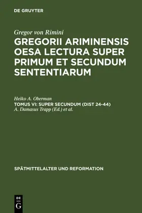 Oberman / Trapp / Marcolino |  Super Secundum (Dist 24-44) | eBook | Sack Fachmedien