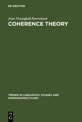 Noergård-Soerensen | Coherence Theory | E-Book | sack.de
