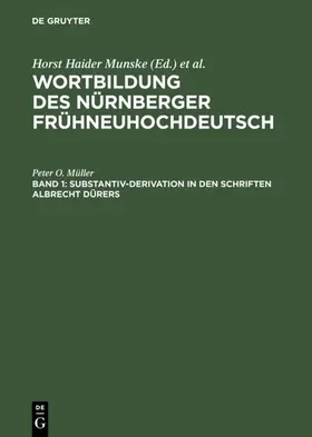 Müller |  Substantiv-Derivation in den Schriften Albrecht Dürers | eBook | Sack Fachmedien