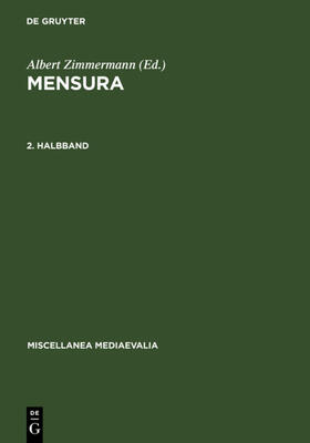 Vuillemin-Diem / Zimmermann |  Mensura. 2. Halbbd | eBook | Sack Fachmedien