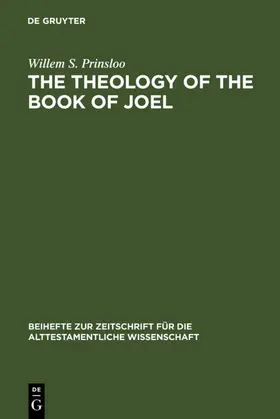 Prinsloo | The Theology of the Book of Joel | E-Book | sack.de