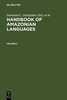 Derbyshire / Pullum | Handbook Amazonian Languages | E-Book | www.sack.de
