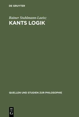 Stuhlmann-Laeisz | Kants Logik | E-Book | www.sack.de