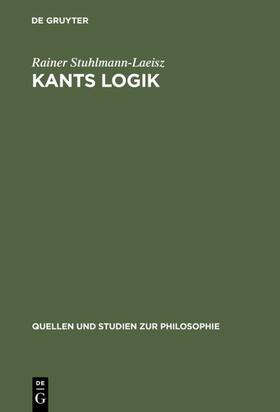 Stuhlmann-Laeisz | Kants Logik | E-Book | sack.de