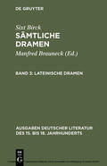 Birck / Brauneck / Wacht |  Lateinische Dramen | eBook | Sack Fachmedien
