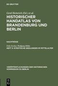 Escher / Ribbe |  Städtische Siedlungen im Mittelalter | eBook | Sack Fachmedien