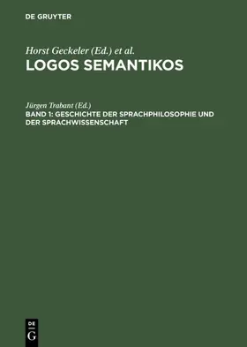 Trabant |  Geschichte der Sprachphilosophie und der Sprachwissenschaft | eBook | Sack Fachmedien