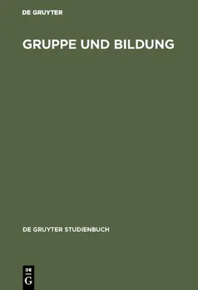  Gruppe und Bildung | eBook | Sack Fachmedien