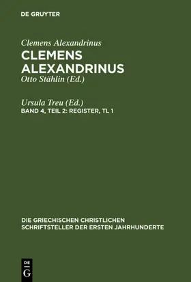 Treu |  Register – Erster Teil | eBook | Sack Fachmedien
