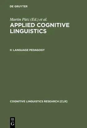 Pütz / Niemeier / Dirven |  Language Pedagogy | eBook | Sack Fachmedien