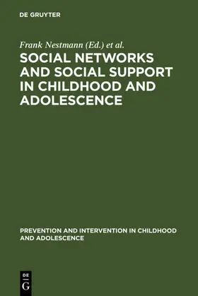 Nestmann / Hurrelmann |  Social Networks and Social Support in Childhood and Adolescence | eBook | Sack Fachmedien