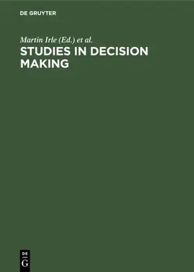Irle / Katz |  Studies in Decision Making | eBook | Sack Fachmedien
