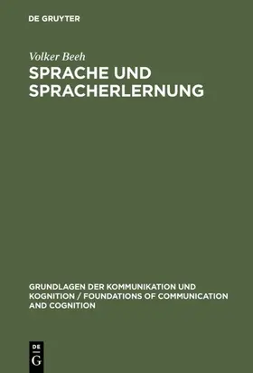 Beeh | Sprache und Spracherlernung | E-Book | www.sack.de