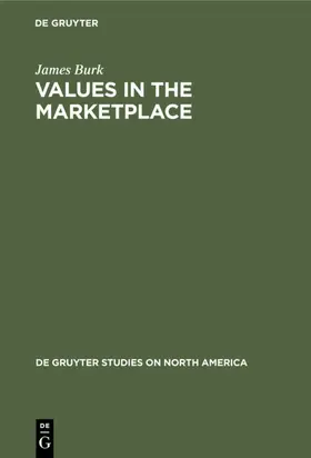 Burk | Values in the Marketplace | E-Book | www.sack.de