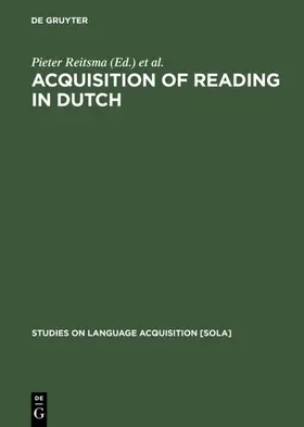 Reitsma / Verhoeven | Acquisition of Reading in Dutch | E-Book | sack.de