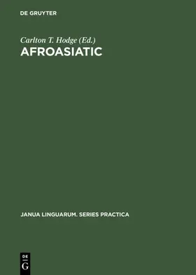 Hodge |  Afroasiatic | eBook | Sack Fachmedien