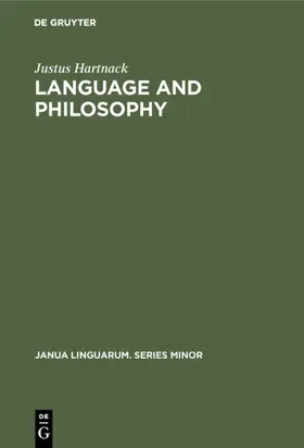 Hartnack | Language and Philosophy | E-Book | sack.de