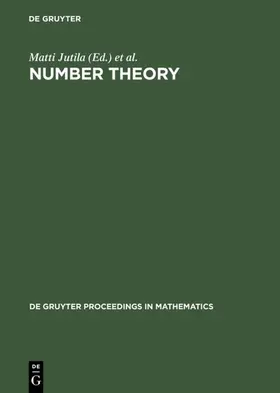 Jutila / Metsänkylä |  Number Theory | eBook | Sack Fachmedien