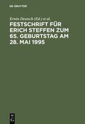 Deutsch / Klingmüller / Kullmann |  Festschrift für Erich Steffen zum 65. Geburtstag am 28. Mai 1995 | eBook | Sack Fachmedien