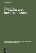 Emter |  Literatur und Quantentheorie | eBook | Sack Fachmedien