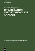 Clegg |  Organization Theory and Class Analysis | eBook | Sack Fachmedien