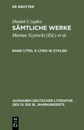 Seelbach |  Sämtliche Werke. Band 1/Teil 2 | eBook | Sack Fachmedien
