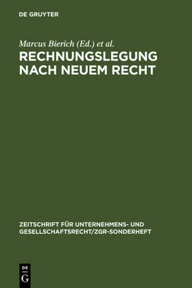 Bierich / Busse von Colbe / Laßmann |  Rechnungslegung nach neuem Recht | eBook | Sack Fachmedien