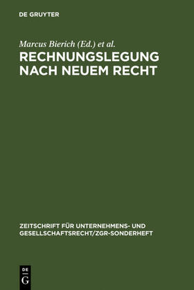 Bierich / Busse von Colbe / Laßmann | Rechnungslegung nach neuem Recht | E-Book | sack.de