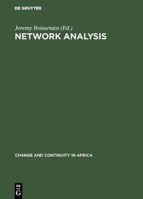 Boissevain / Mitchell |  Network Analysis | eBook | Sack Fachmedien