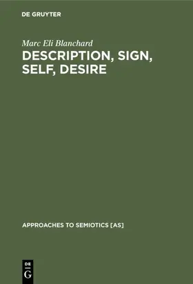 Blanchard | Description, Sign, Self, Desire | E-Book | sack.de