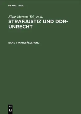  Wahlfälschung | eBook | Sack Fachmedien