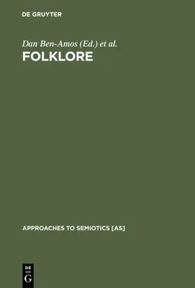 Ben-Amos / Goldstein | Folklore | E-Book | sack.de