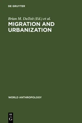 DuToit / Safa | Migration and Urbanization | E-Book | sack.de