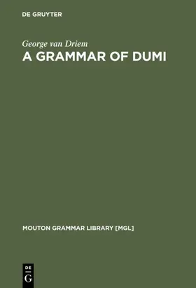 Driem | A Grammar of Dumi | E-Book | sack.de