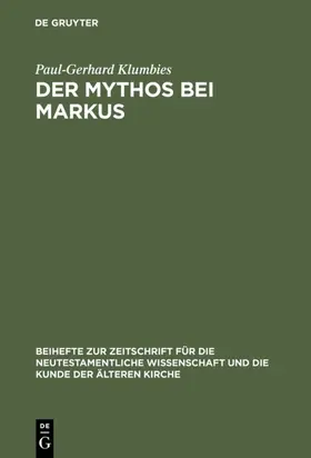 Klumbies | Der Mythos bei Markus | E-Book | www.sack.de