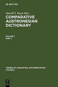 Tryon |  Comparative Austronesian Dictionary | Buch |  Sack Fachmedien