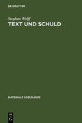 Wolff |  Text und Schuld | eBook | Sack Fachmedien