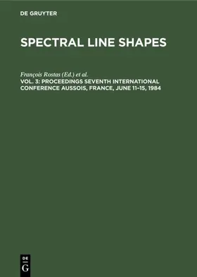 Rostas / Gordon |  Proceedings Seventh International Conference Aussois, France, June 11–15, 1984 | eBook | Sack Fachmedien